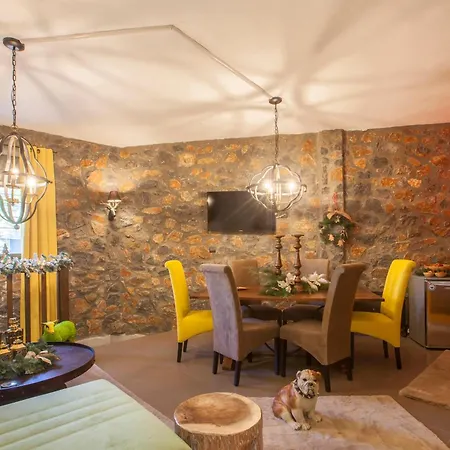 Dandy Palios Agios Athanasios Rocky - Fireplace - Village Square