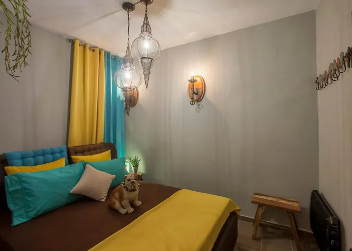 Dandy Palios Agios Athanasios Rocky - Fireplace - Village Square Chalet Agios Athanasios (Pella)